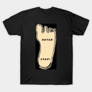 Foot shirt best sale